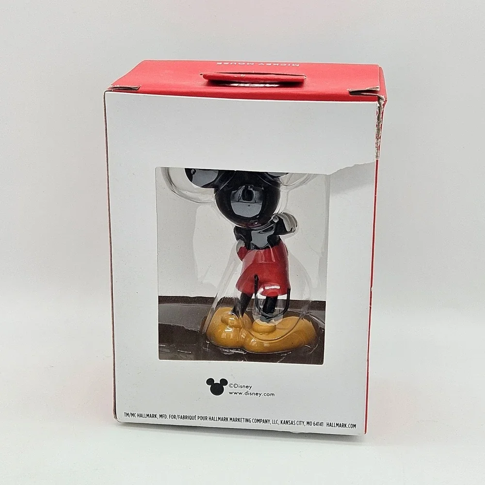 Hallmark Disney Mickey Mouse Christmas Tree Ornament New In Box NIB Red Shorts